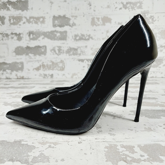 Steve Madden Shoes - New Steve Madden Vala Patent Leather High Stiletto Pointed Toe Pump D70